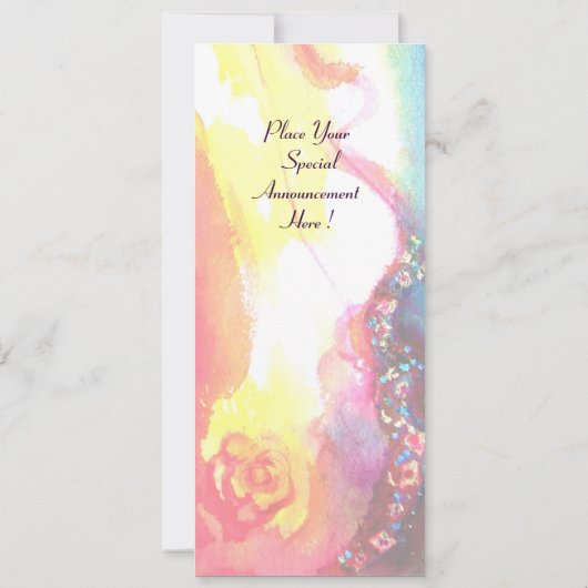 VENETIAN MASQUERADE / MUSICAL NOCTURNE KAART (Achterkant)