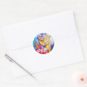 VENETIAN MASQUERADE / MUSICAL NOCTURNE RONDE STICKER (Envelop)