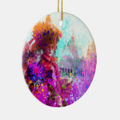 Venetian Mirage Ceramic Ornament (Rechts)