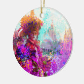 Venetian Mirage Ceramic Ornament (Links)