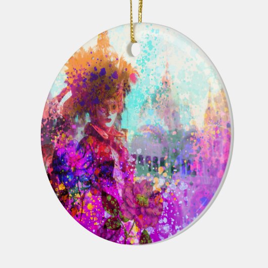 Venetian Mirage Ceramic Ornament (Links)