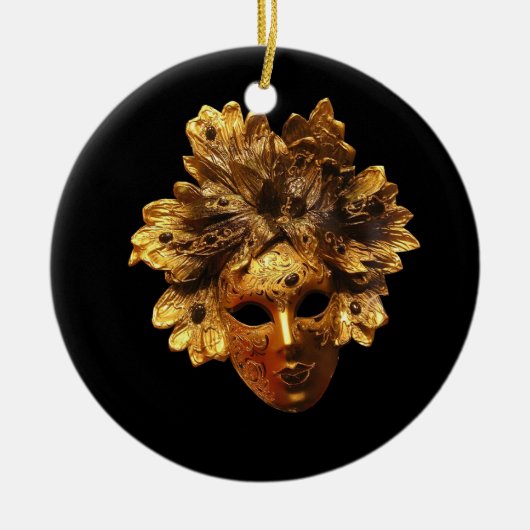 Venetian Mmaskers Ornament (Voorkant)