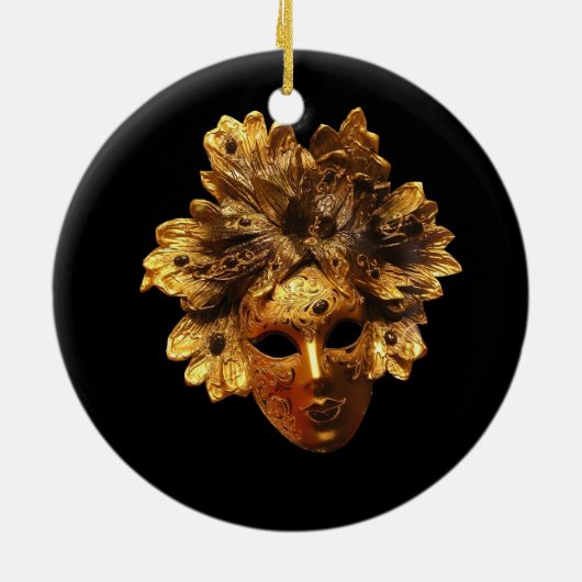 Venetian Mmaskers Ornament (Achterkant)
