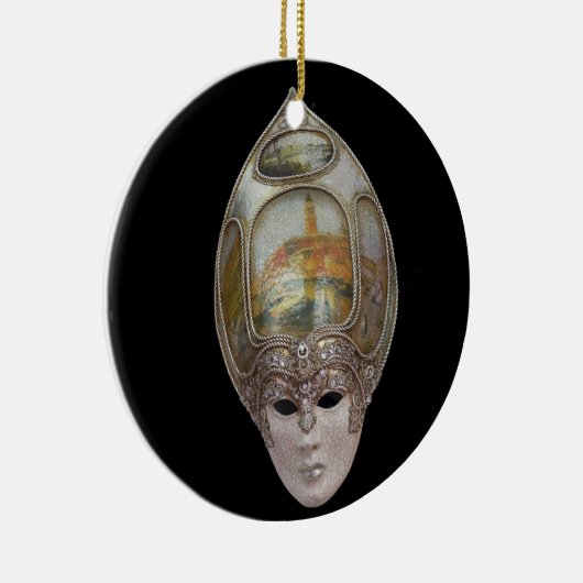 Venetian Mmaskers Ornament (Rechts)