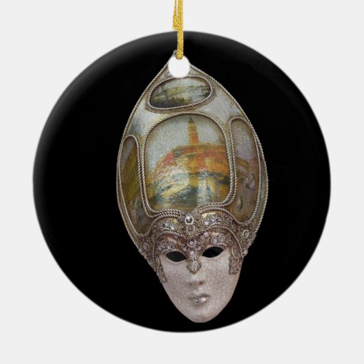 Venetian Mmaskers Ornament (Achterkant)