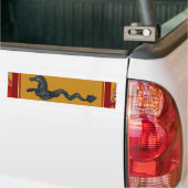 Venetian Murano Glass Horse Bumpersticker (Op Truck)