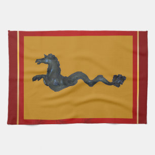 Venetian Murano Glass Horse Kitchen Towel Theedoek