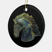 Venetian Murano Glass Horse Ornament (Links)