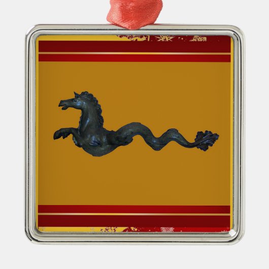 Venetian Murano Glass Horse Ornament (Voorkant)