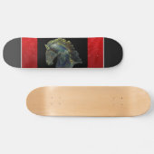 Venetian Murano Glass Horse Skateboard (Horizontaal)