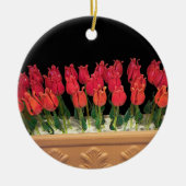 Venetian Murano Glass Rozen Ornament (Voorkant)