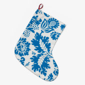 Venetian Pattern (door William Morris) Grote Kerstsok (Voorkant (Hangend))