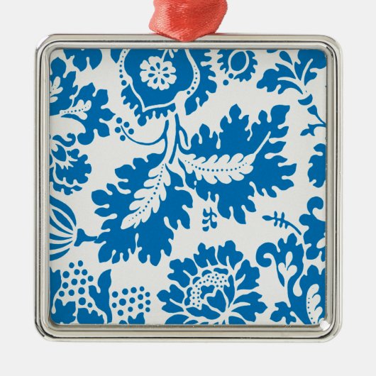 Venetian Pattern (door William Morris) Metalen Ornament (Voorkant)