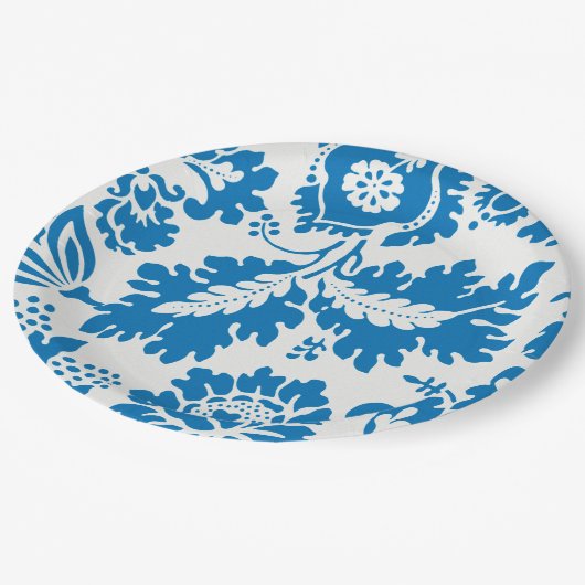 Venetian Pattern (door William Morris) Papieren Bordje (Gekanteld)