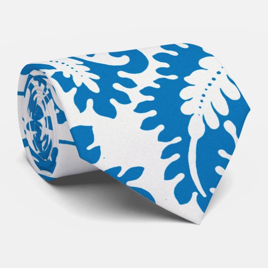 Venetian Pattern (door William Morris) Stropdas (Opgerold)