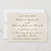 Venetian Save the Date Kaart (Achterkant)