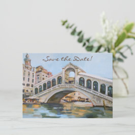 Venetian Save the Date Kaart