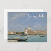 Venetian Serenity: The Grand Canal Postcard Briefkaart (Voorkant / Achterkant)