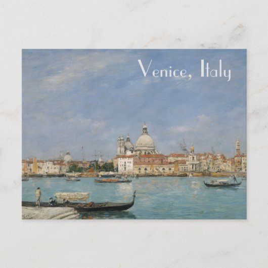 Venetian Serenity: The Grand Canal Postcard Briefkaart (Voorkant)