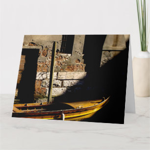 VENETIAN SHADOWS HERFST Jumbo Wenskaart Kaart