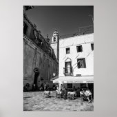 Venetian Street Cafe - Poster (Voorkant)