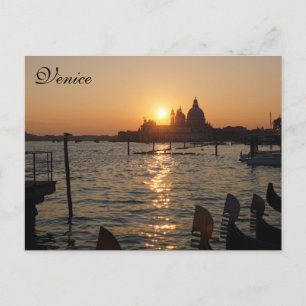 Venetian Sunset Briefkaart