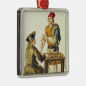 Venetian Tattooer Metalen Ornament (Rechts)