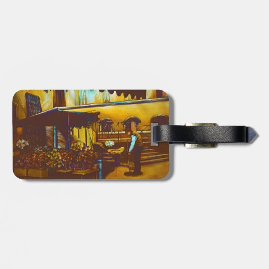 Venetian Venditore Bagagelabel (Achterkant horizontaal)