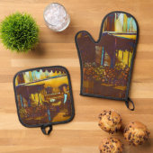 Venetian Venditore Ovenwant & Pannenlap Set (Top down)