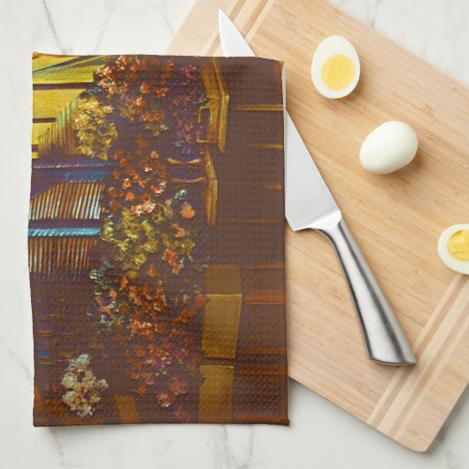 Venetian Venditore Theedoek (Quarter Fold)