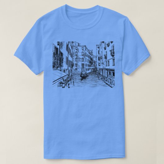 Venetië 1 t-shirt (Design voorkant)