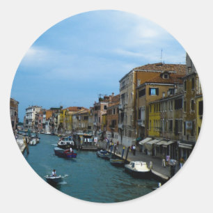 Venetië 2 ronde sticker