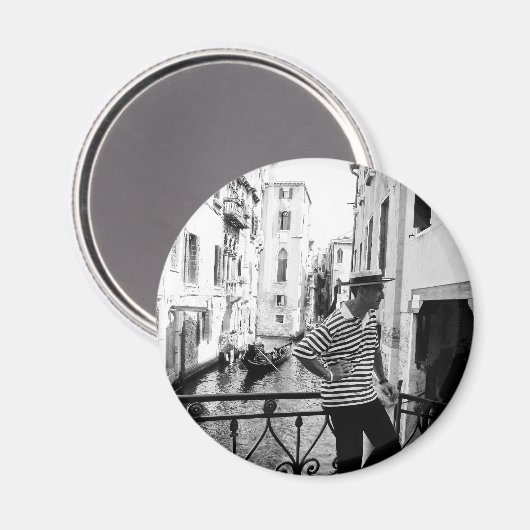 Venetië 4 magneet (Voorkant / Achterkant)