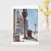 Venetië (7)-kaart kaart (Gele Bloem)