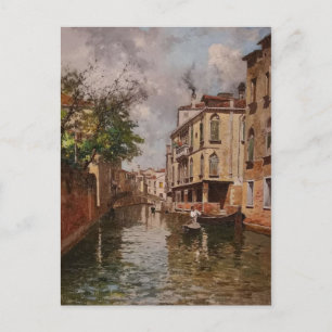  Venetië Antonio Leto Venetian Canal Briefkaart