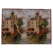 Venetië Antonio Leto Venetian Canal Groot Cadeauzakje (Achterkant)
