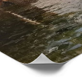  Venetië Antonio Leto Venetian Canal Poster (Hoek)