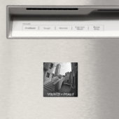 Venetië Architectuur - BW Art (Fridge Magnet) Magneet (Insitu (Vaatwasser))