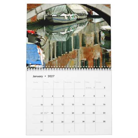 Venetië Arts and Architecture 2012 Kalender (Jan 2027)