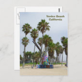 Venetië Beach Briefkaart! Briefkaart (Voorkant / Achterkant)