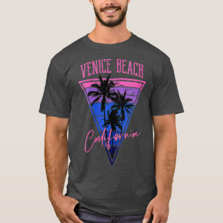 Venetië Beach California, verergerd T-shirt