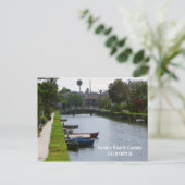 Venetië Beach Canals Briefkaart! Briefkaart (Staand voorkant)
