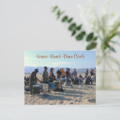 Venetië Beach Drum Circle Briefkaart! Briefkaart (Staand voorkant)
