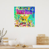 Venetië Beach Epoch Hour Poster (Keuken)
