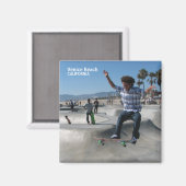 Venetië Beach Magnet! Magneet (Voorkant / Achterkant)