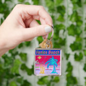 "Venetië Beach" Surfer Sleutelhanger (Hand)