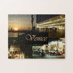 Venetië bij nacht legpuzzel