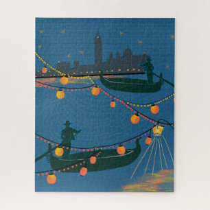 Venetië bij Nacht Legpuzzel