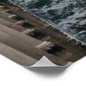 Venetië Boat Canal Poster (Hoek)