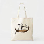 Venetië Bride en Groom Tote Bag (Voorkant)